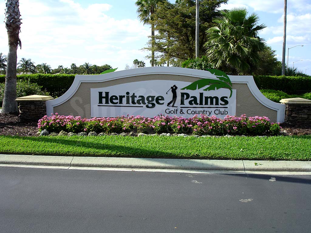 Heritage Palms Signage
